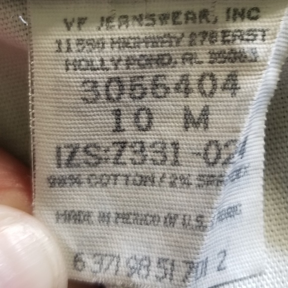 VINTAGE Riveted by Lee Women's Black‎ Bootcut Jeans Sz. 10M - Picture 9 of 10